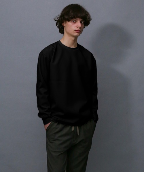 Iroquois（イロコイ）の「NEW DOWN FABRIC CS（スウェット・メンズ・アイボリー/ブラック・1/3/2）」の14枚目の写真