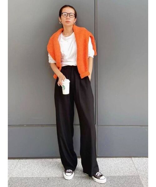 Ungrid（アングリッド）の「カラーモヘア混ルーズニット（ニット/セーター・レディース・パープル/オレンジ/ブルー/グリーン/アイボリー・FREE）」の20枚目の写真