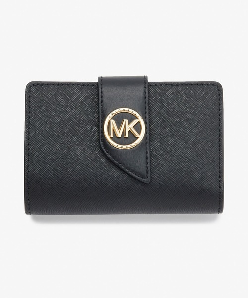 MICHAEL KORS（マイケルコース）の「GREENWICH タブ ウォレット ミディアム（財布・レディース・ブラック・FREE）」の11枚目の写真