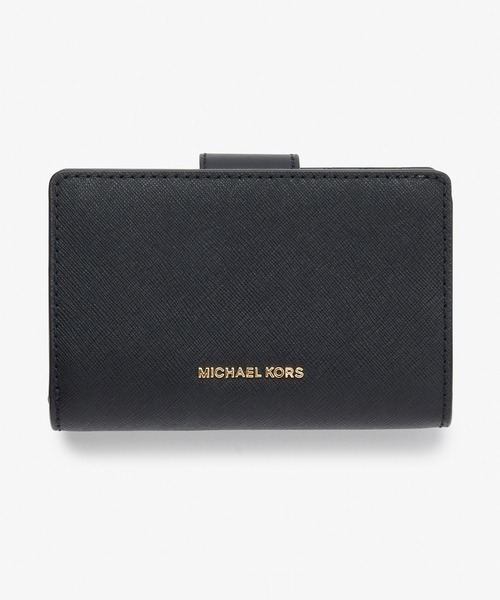MICHAEL KORS（マイケルコース）の「GREENWICH タブ ウォレット ミディアム（財布・レディース・ブラック・FREE）」の12枚目の写真