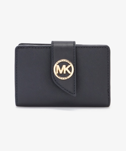 MICHAEL KORS（マイケルコース）の「GREENWICH タブ ウォレット ミディアム（財布・レディース・ブラック・FREE）」の16枚目の写真