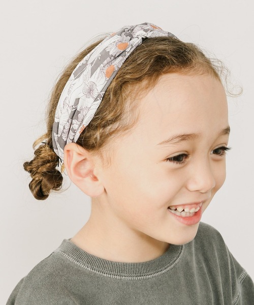 BAYFLOW（ベイフロー）の「[KIDS]ヘアバンド（ヘアバンド・キッズ・ブラック/ブラウン/マスタード・FREE）」の2枚目の写真