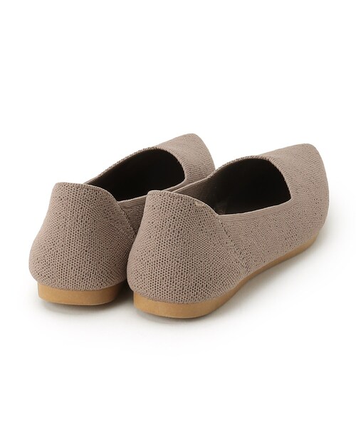 SHOO・LA・RUE（シューラルー）の「◆【伸びる】ニットポインテッドパンプス（パンプス・レディース・ブラック/ダークブラウン/グレー/カーキ・50/40/35/45/30/25）」の8枚目の写真