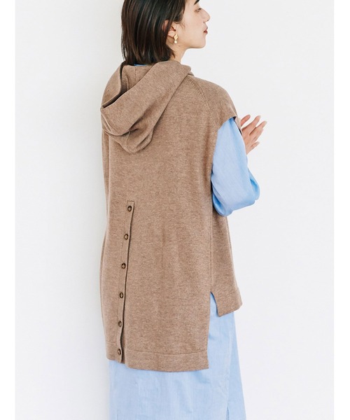 avecmoi(アヴェクモワ)の「【佐藤かなさんプロデュース】 アヴェクモワ タックショルダーワンピース〈ブルー〉(シャツワンピース・レディース・ブルー・MEDIUM/LARGE)」の14枚目の写真