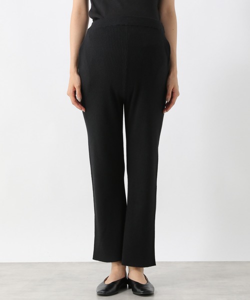 LEPSIM（レプシィム）の「マタニティ／マシーンウォッシャブルニットイージーパンツ　956364（マタニティウェア/グッズ・レディース・ブラック/ベージュ/ブラウン/ブラウン系その他・FREE）」の18枚目の写真