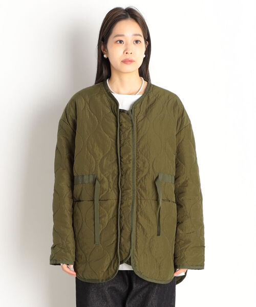 fredy repit（フレディレピ）の「キルティング中綿ブルゾン（ブルゾン・レディース・ブラック/オリーブ・38）」の15枚目の写真