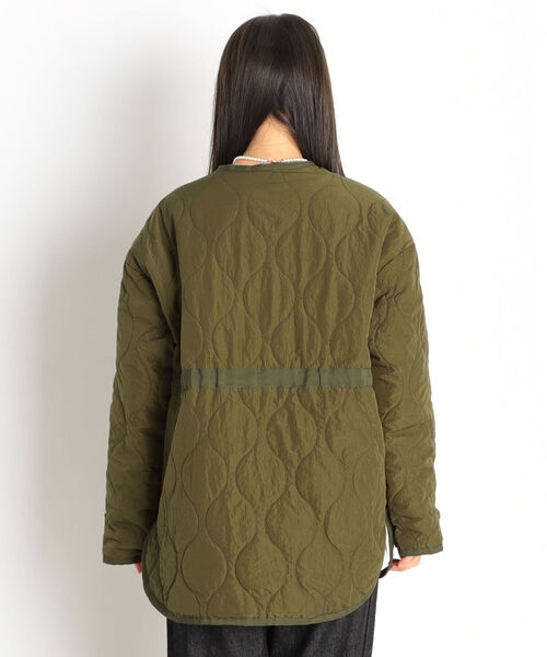 fredy repit（フレディレピ）の「キルティング中綿ブルゾン（ブルゾン・レディース・ブラック/オリーブ・38）」の11枚目の写真