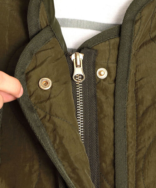 fredy repit（フレディレピ）の「キルティング中綿ブルゾン（ブルゾン・レディース・ブラック/オリーブ・38）」の16枚目の写真