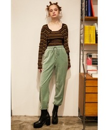 Sly Skin VELOURS JOGGER PT ジョガー パンツ