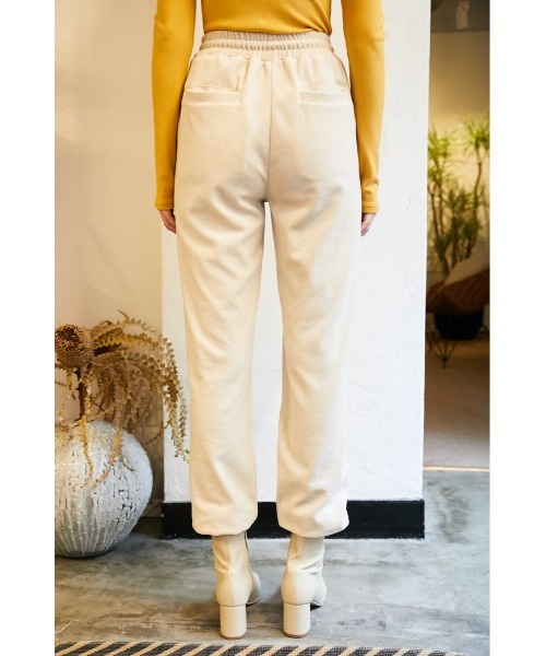 SLY（スライ）の「Sly Skin VELOURS JOGGER PT ジョガー パンツ（ルームウェア/パジャマ・レディース・ミント/アイボリー・2/1）」の16枚目の写真