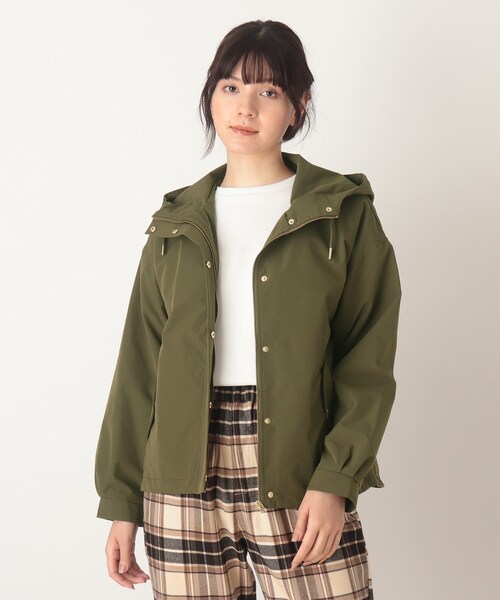 DRESKIP(ドレスキップ)の「◆撥水マウンテンパーカー(ブルゾン・レディース・サンドベージュ/カーキ/ネイビー・03/04/02)」の3枚目の写真