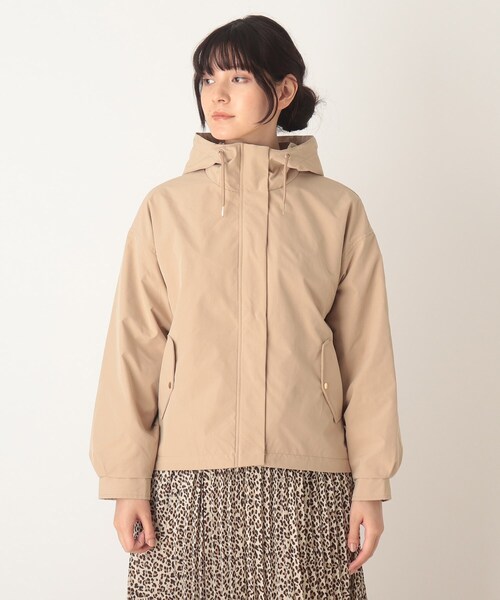 DRESKIP(ドレスキップ)の「◆撥水マウンテンパーカー(ブルゾン・レディース・サンドベージュ/カーキ/ネイビー・03/04/02)」の9枚目の写真