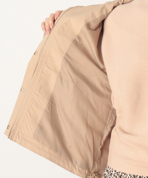 DRESKIP(ドレスキップ)の「◆撥水マウンテンパーカー(ブルゾン・レディース・サンドベージュ/カーキ/ネイビー・03/04/02)」の4枚目の写真
