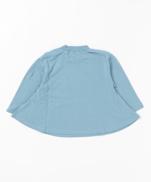 Life Support Products（ライフサポートプロダクツ）の「ヒッピープリントフレアロンT  （80～150cm）（Tシャツ/カットソー・キッズ・ライトブルー/ブラック/テラコッタ・90/100/110/120/80/130/95/140/150）」の4枚目の写真