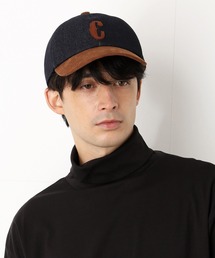 COMME　CA COMMUNE（コムサコミューン）の「デニム×コーデュロイ キャップ（キャップ・メンズ）」