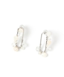 メタルプチパールコンビピアス