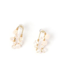 メタルプチパールコンビピアス
