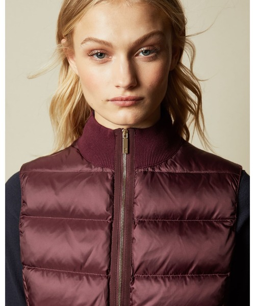 Ted Baker(テッドベーカー)の「LYYDIA パデット ベスト(ダウンジャケット/コート・レディース・レッド系その他6・1/0/3/2)」の6枚目の写真