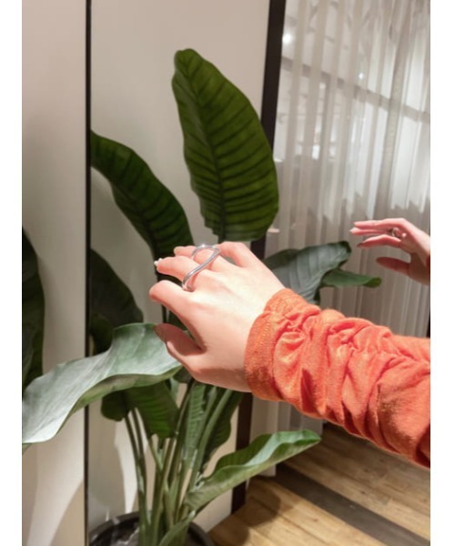 MOUSSY（マウジー）の「FINGER リング（リング・レディース・ゴールド/シルバー・FREE）」の17枚目の写真