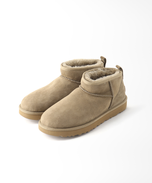 UGG（アグ）の「【UGG/アグ】CLASSIC ULTRA MINI：ショートブーツ◆（ブーツ・レディース・ブラック/カーキ/グレー・60/70/80）」の11枚目の写真