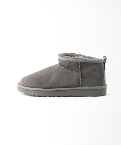 UGG（アグ）の「【UGG/アグ】CLASSIC ULTRA MINI：ショートブーツ◆（ブーツ・レディース・ブラック/カーキ/グレー・60/70/80）」の12枚目の写真