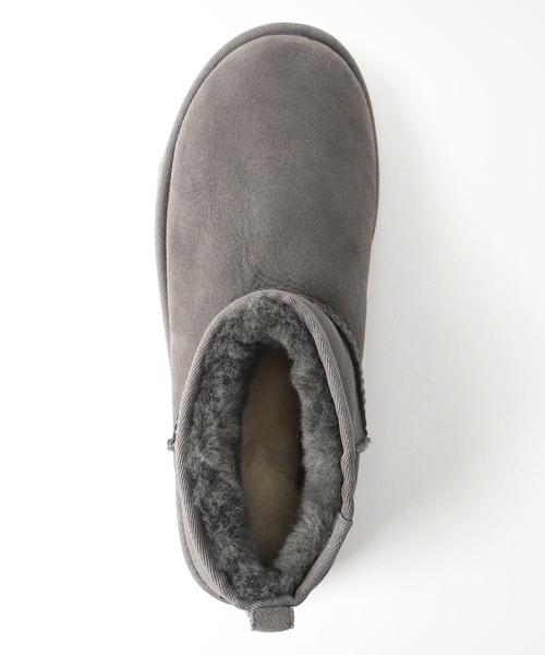 UGG（アグ）の「【UGG/アグ】CLASSIC ULTRA MINI：ショートブーツ◆（ブーツ・レディース・ブラック/カーキ/グレー・60/70/80）」の16枚目の写真