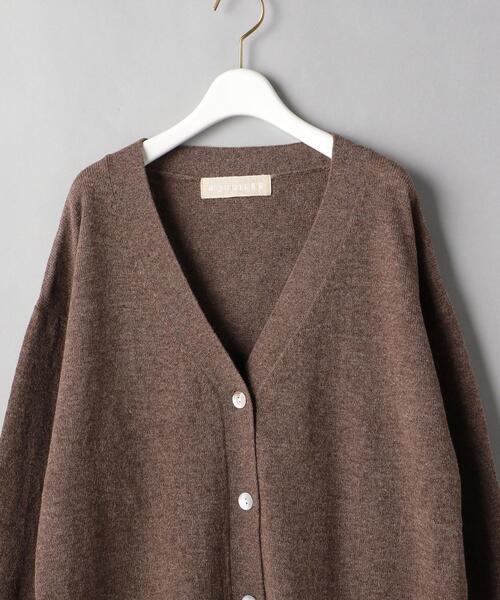 R JUBILEE（アールジュビリー）の「＜R JUBILEE＞レイヤード カーディガン -3WAY- Ψ（カーディガン/ボレロ・レディース・ダークブラウン・FREE）」の14枚目の写真
