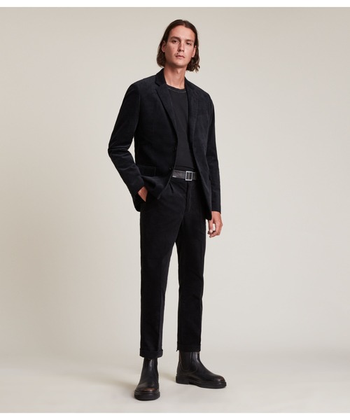 ALLSAINTS（オールセインツ）の「KIELS SLIM CROPPED TROUSERS | KIELS スリム クロップド トラウザー（スラックス・メンズ・ブラック・30/28/32/31/33）」の4枚目の写真