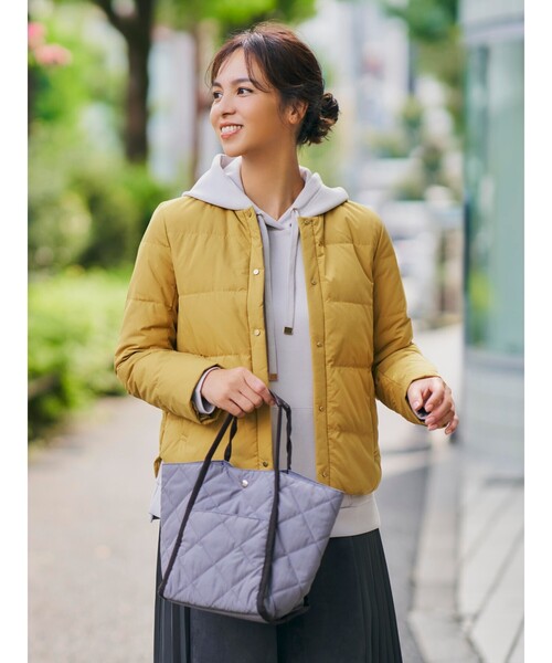 SHOO・LA・RUE（シューラルー）の「◆キルティングミニトート（トートバッグ・レディース・ブラック/オレンジ/ライトパープル/ベージュ系7・00）」の9枚目の写真