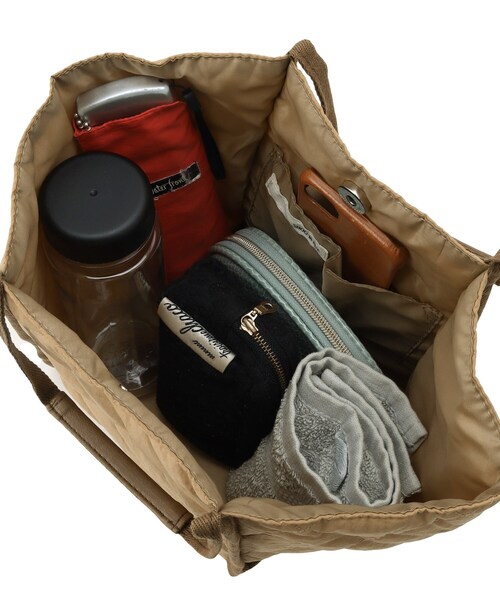 SHOO・LA・RUE（シューラルー）の「◆キルティングミニトート（トートバッグ・レディース・ブラック/オレンジ/ライトパープル/ベージュ系7・00）」の12枚目の写真