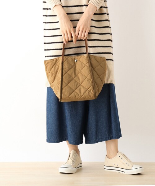 SHOO・LA・RUE（シューラルー）の「◆キルティングミニトート（トートバッグ・レディース・ブラック/オレンジ/ライトパープル/ベージュ系7・00）」の13枚目の写真