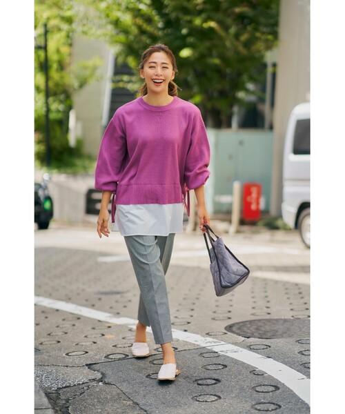 SHOO・LA・RUE（シューラルー）の「◆キルティングミニトート（トートバッグ・レディース・ブラック/オレンジ/ライトパープル/ベージュ系7・00）」の15枚目の写真