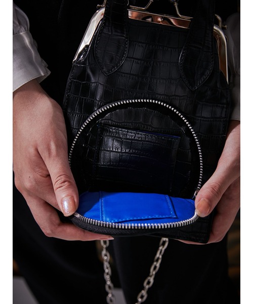 PAMEO POSE（パメオポーズ）の「My maid Hippocampus Bag（ショルダーバッグ・レディース・ブラック/ベージュ/イエロー・FREE）」の16枚目の写真