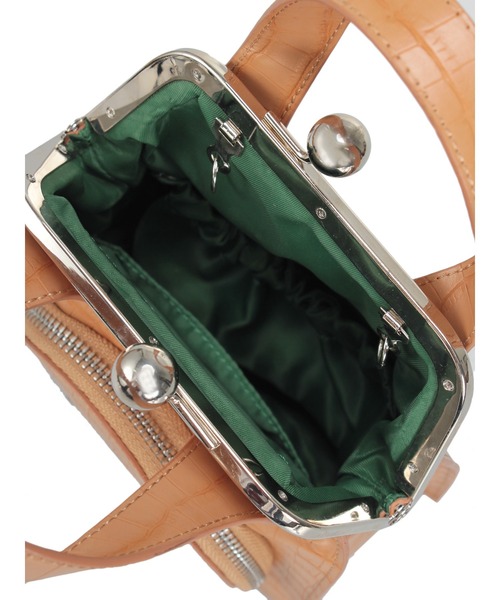 PAMEO POSE（パメオポーズ）の「My maid Hippocampus Bag（ショルダーバッグ・レディース・ブラック/ベージュ/イエロー・FREE）」の5枚目の写真