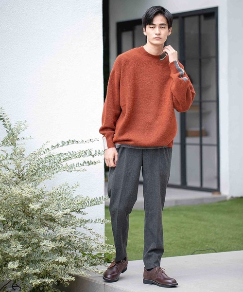 niko and...(ニコアンド)の「メランジスリムスラックス(スラックス・メンズ・ブラック/ベージュ/グレー・SMALL/MEDIUM/LARGE)」の6枚目の写真