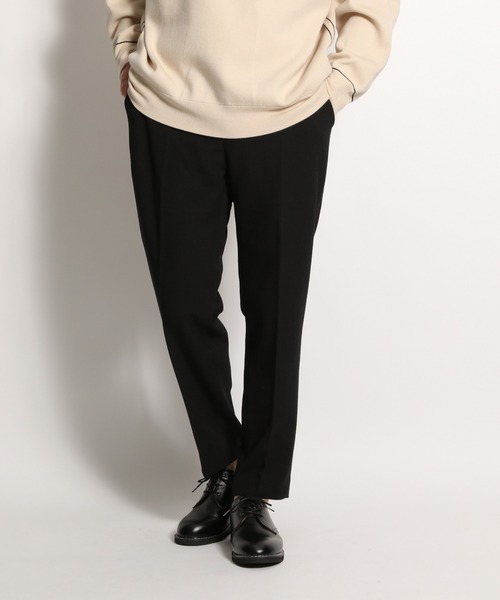 niko and...(ニコアンド)の「メランジスリムスラックス(スラックス・メンズ・ブラック/ベージュ/グレー・SMALL/MEDIUM/LARGE)」の11枚目の写真