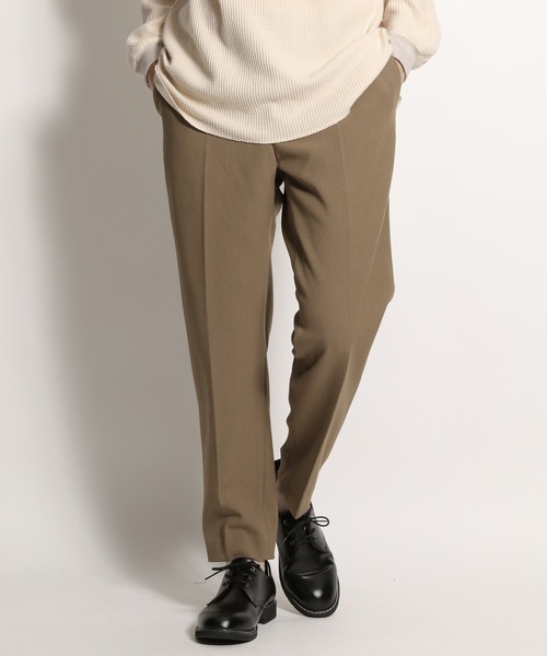 niko and...(ニコアンド)の「メランジスリムスラックス(スラックス・メンズ・ブラック/ベージュ/グレー・SMALL/MEDIUM/LARGE)」の12枚目の写真