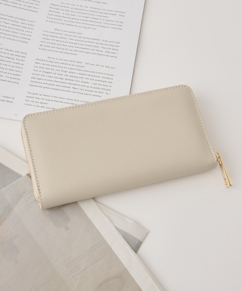 COLONY 2139（コロニートゥーワンスリーナイン）の「【ユニセックス】多収納長財布（財布・レディース・ベージュ/ブラック/パープル/モカ/ネイビー/ブラウン・FREE）」の4枚目の写真