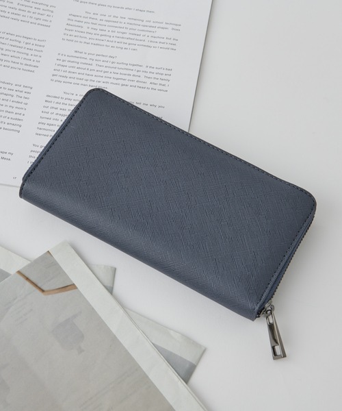 COLONY 2139（コロニートゥーワンスリーナイン）の「【ユニセックス】多収納長財布（財布・レディース・ベージュ/ブラック/パープル/モカ/ネイビー/ブラウン・FREE）」の5枚目の写真