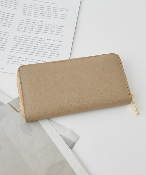 COLONY 2139（コロニートゥーワンスリーナイン）の「【ユニセックス】多収納長財布（財布・レディース・ベージュ/ブラック/パープル/モカ/ネイビー/ブラウン・FREE）」の3枚目の写真