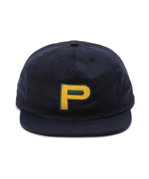POWERS(パワーズ)の「POWERS BLOCK P 5 PANEL CAP パワーズ UNION ユニオン キャップ(キャップ・メンズ・ネイビー/カーキ・FREE)」の1枚目の写真