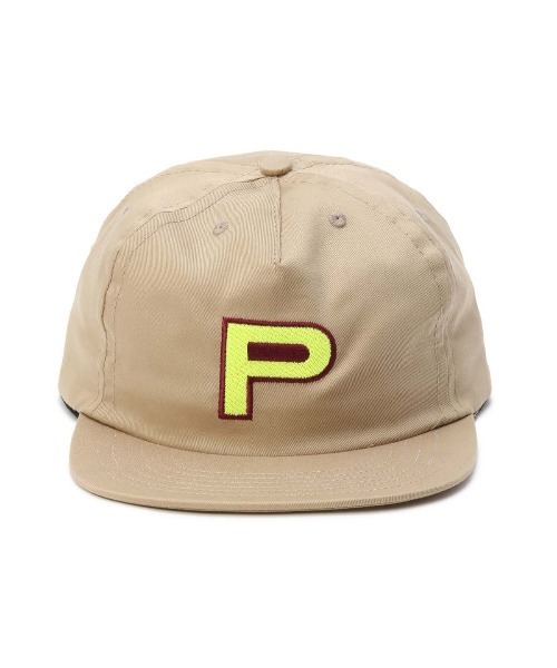 POWERS(パワーズ)の「POWERS BLOCK P 5 PANEL CAP パワーズ UNION ユニオン キャップ(キャップ・メンズ・ネイビー/カーキ・FREE)」の2枚目の写真