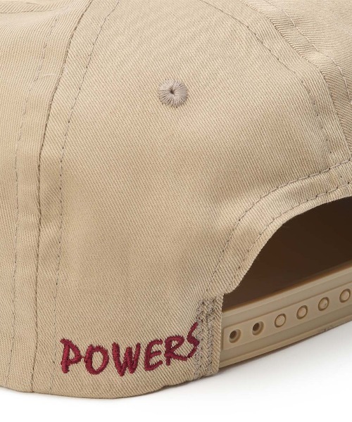 POWERS(パワーズ)の「POWERS BLOCK P 5 PANEL CAP パワーズ UNION ユニオン キャップ(キャップ・メンズ・ネイビー/カーキ・FREE)」の3枚目の写真