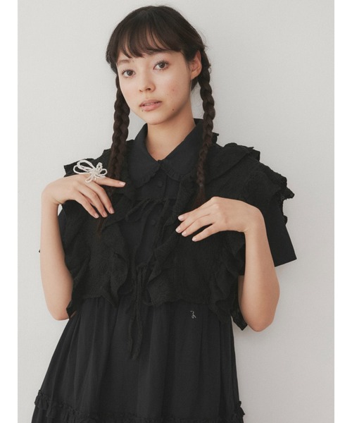 merry jenny（メリージェニー）の「floral beads ring（リング・レディース・グレー/クリア・FREE）」の12枚目の写真