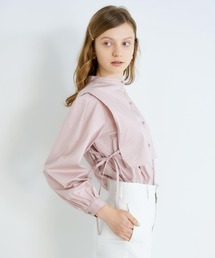MILKFED. | SIDE RIBBON BLOUSE(シャツ/ブラウス)