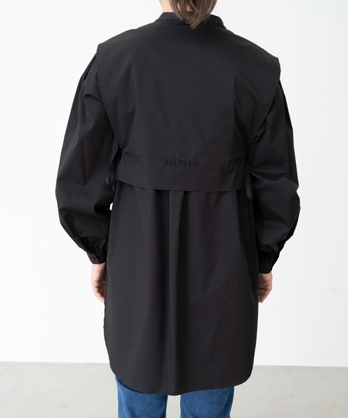 MILKFED.（ミルクフェド）の「SIDE RIBBON BLOUSE（シャツ/ブラウス・レディース・ホワイト/ブラック/ライトピンク・ONE SIZE）」の15枚目の写真