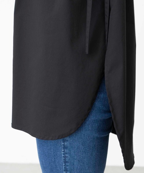 MILKFED.（ミルクフェド）の「SIDE RIBBON BLOUSE（シャツ/ブラウス・レディース・ホワイト/ブラック/ライトピンク・ONE SIZE）」の19枚目の写真