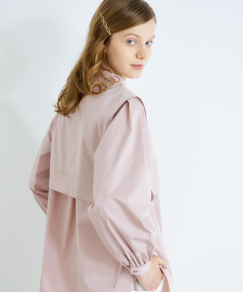 MILKFED.（ミルクフェド）の「SIDE RIBBON BLOUSE（シャツ/ブラウス・レディース・ホワイト/ブラック/ライトピンク・ONE SIZE）」の7枚目の写真
