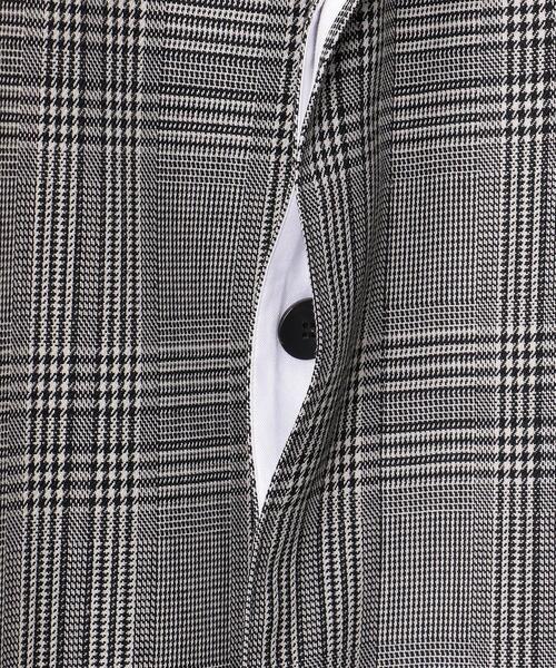 OVERCOAT(オーバーコート)の「<OVER COAT (オーバーコート) > ラグランスリーブ ステンカラー コート(ステンカラーコート・メンズ・グレー・1)」の5枚目の写真