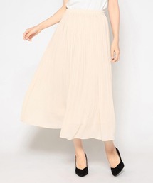 シフォンプリーツスカート